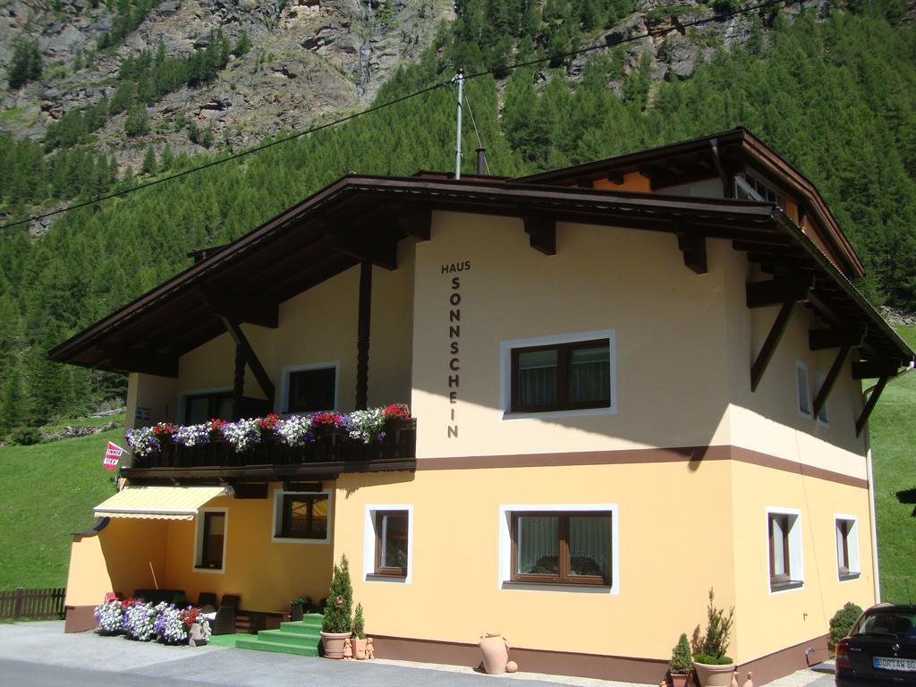 Bed and Breakfast Haus Sonnschein Sölden Exterior foto